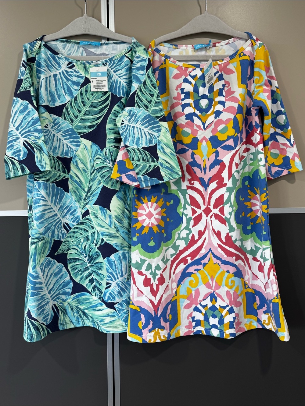 J.McLaughlin Girls Mari Dress Sz 7 Vacation Resort Tropical Beachy Summer Preppy